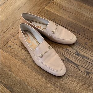 Sam Edelman Loraine Bit Loafer, Classic Nude Leather, Size 11